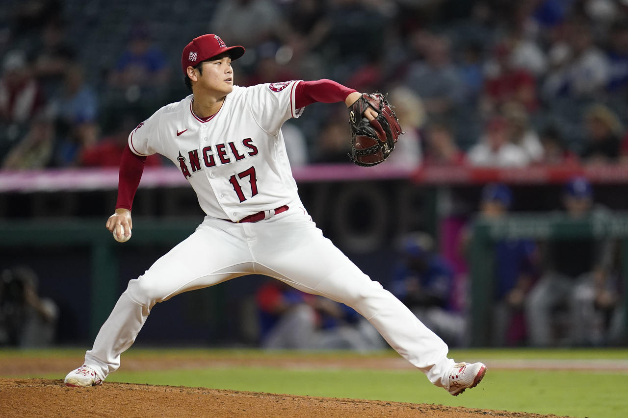 Shohei Ohtani Está Lanzando Lumbre Con Los Angelinos De Anaheim 