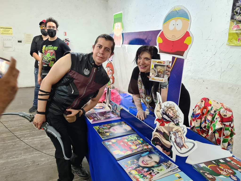 Evento. El pasado sábado se llevó a cabo la Super-Con, en donde Patricia fue la estrella del evento.