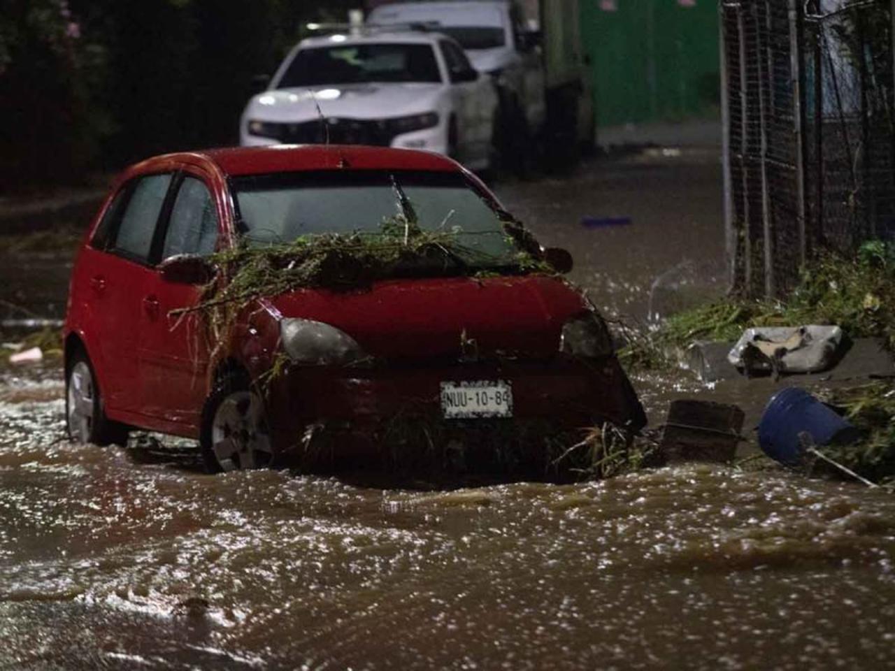 'Lamentablemente las lluvias en Hidalgo están ocasionando muchos daños hay una situación grave de inundaciones en la región de Tula'.
(TWITTER)