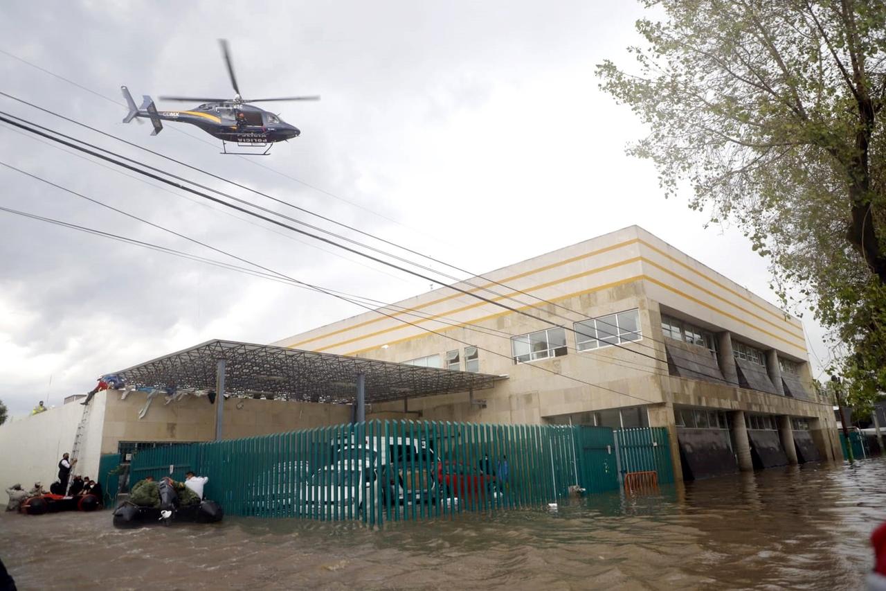 La coordinadora nacional de Protección Civil federal, Laura Velázquez aseguró que sí alertaron sobre el riesgo en Tula por las lluvias, evacuaron a la población, pero lamentablemente el Hospital del IMSS donde murieron 17 personas quedó incomunicado. (ARCHIVO)