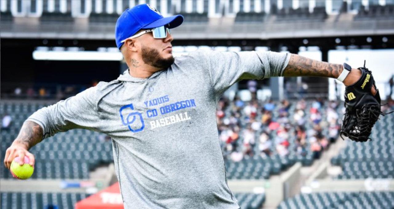 Héctor Velázquez ya entrena con Yaquis. (ESPECIAL)
