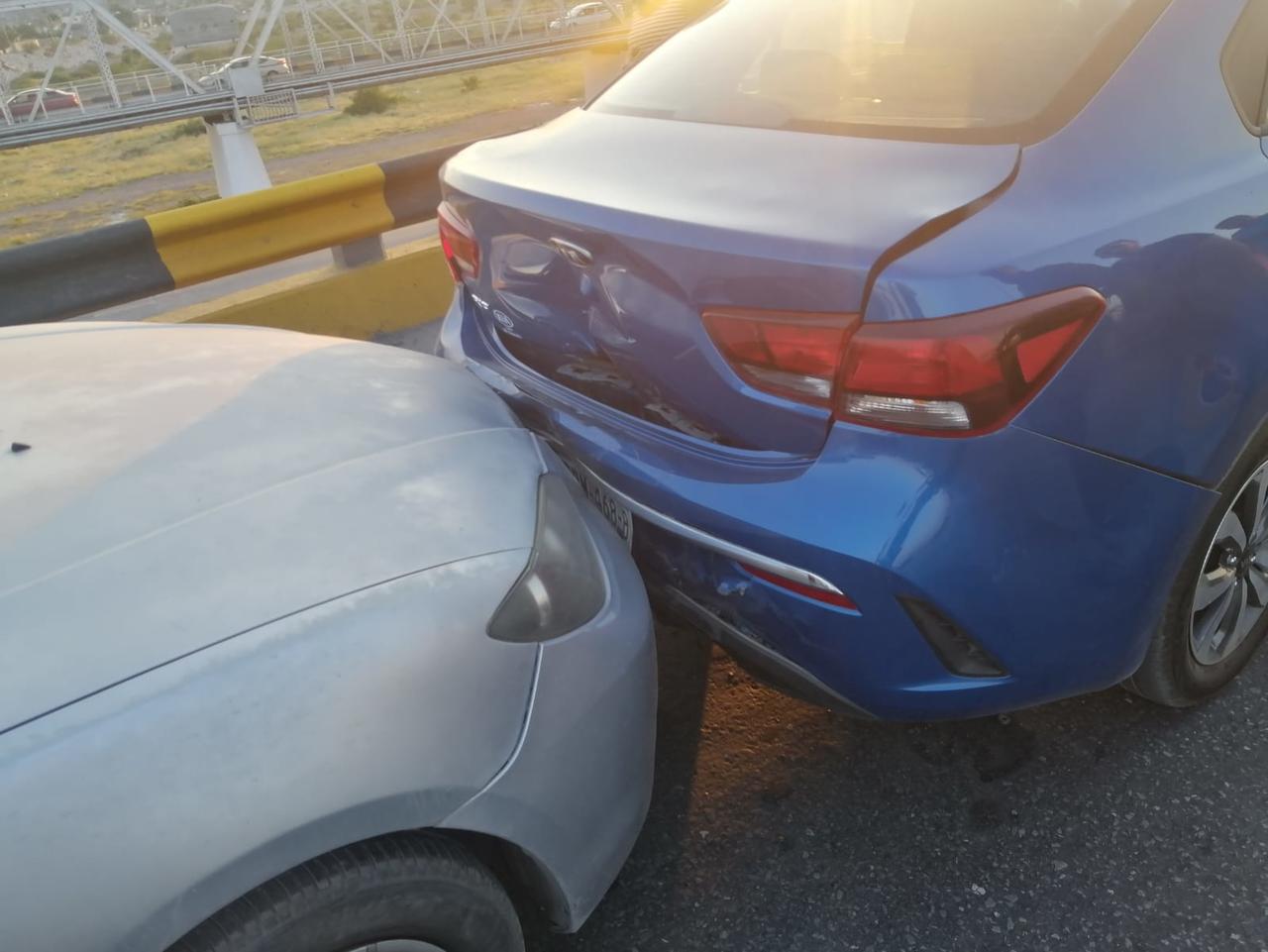 El percance ocurrió a las 19:30 horas. (EL SIGLO DE TORREÓN)