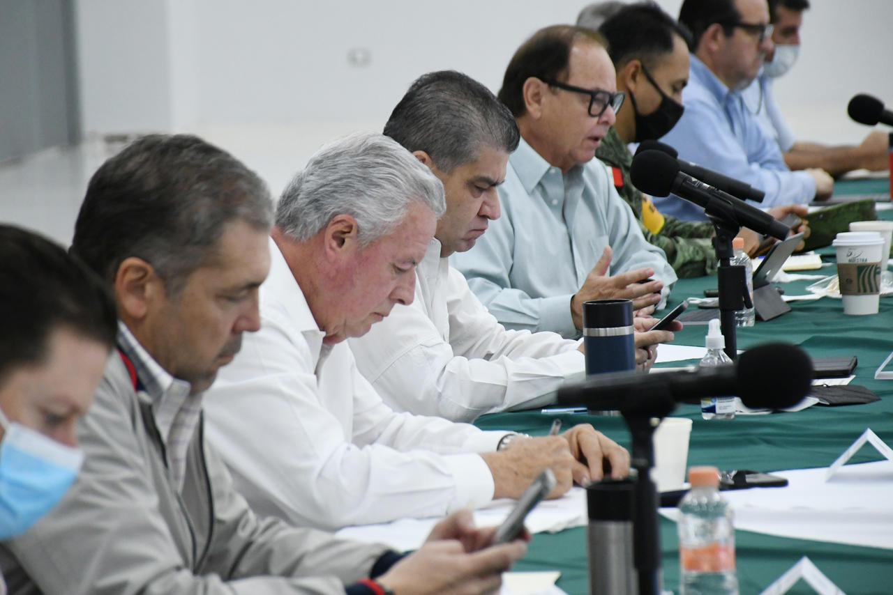 Alcalde recordó que 'mayor parte' de inversión realizada ha sido con recursos de Torreón. (FERNANDO COMPEÁN)