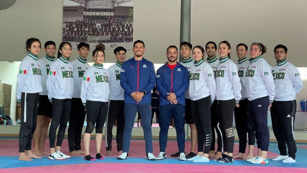 Listo está el equipo de taekwondo que se preparará en Monterrey. (ESPECIAL)