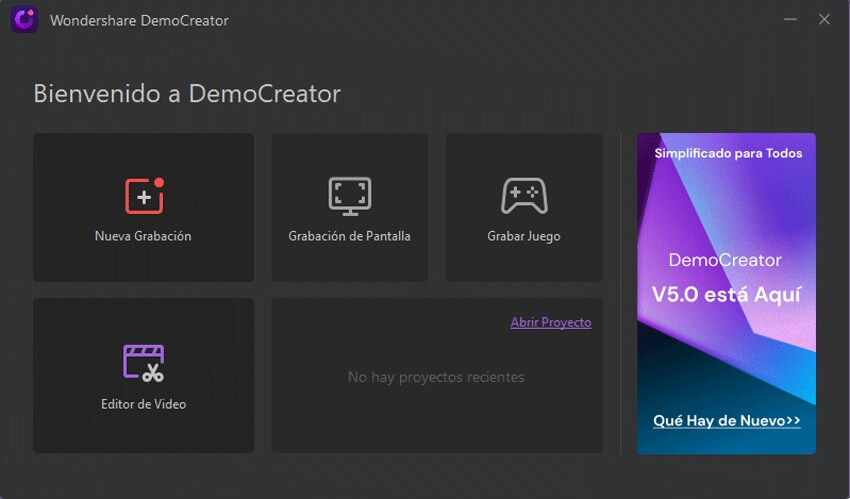 DemoCreator, una app vanguardista para grabación de pantalla