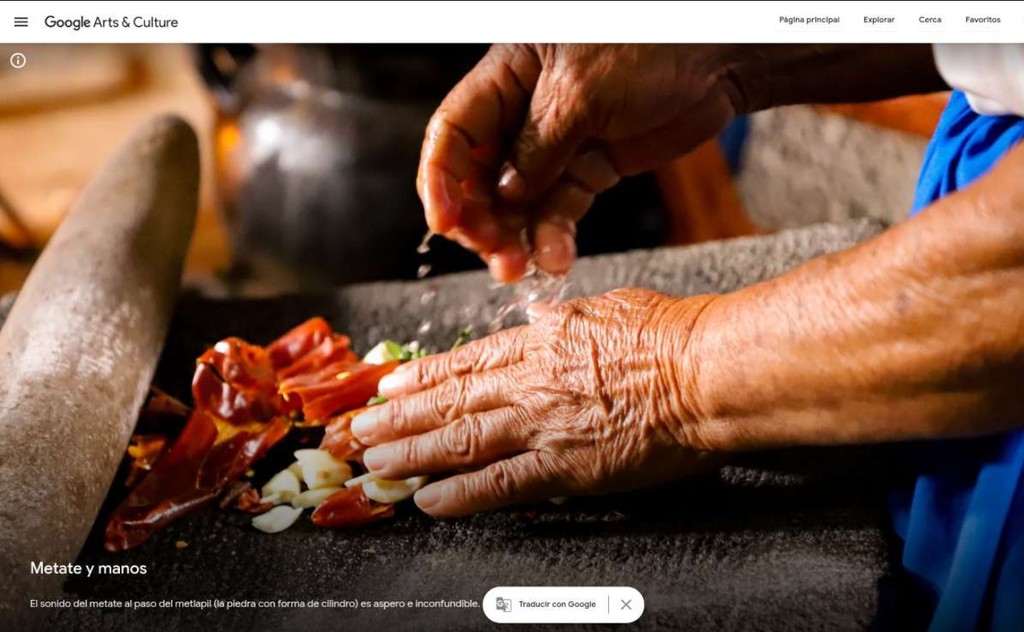 El 'gigante de internet' presentó parte de los sabores más tradiciones de nuestro país en su tradicional gastronomía (CAPTURA) 