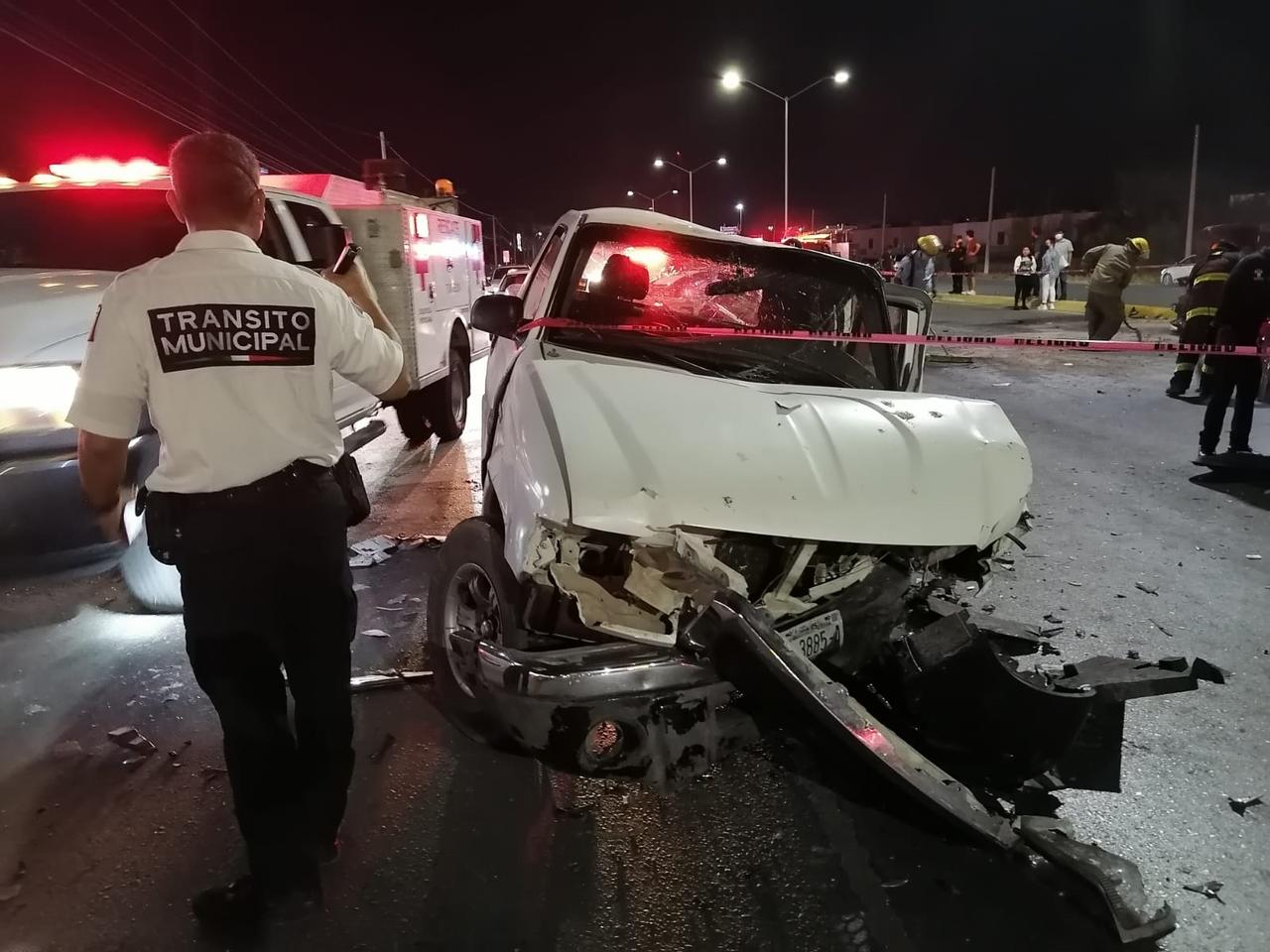 Cuatro personas lesionadas dejó un choque en Torreón. (EL SIGLO DE TORREÓN)