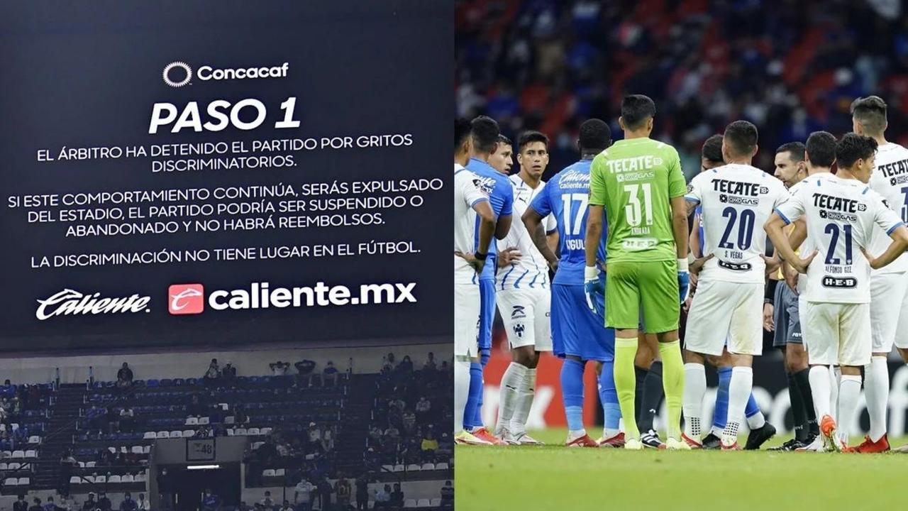 Concacaf dijo estar 'extremadamente decepcionada por el lenguaje ofensivo y discriminatorio gritado por un gran número de aficionados de Cruz Azul durante la Semifinal de vuelta de la Liga de Campeones Concacaf', realizada la noche de ayer jueves. (ARCHIVO) 
