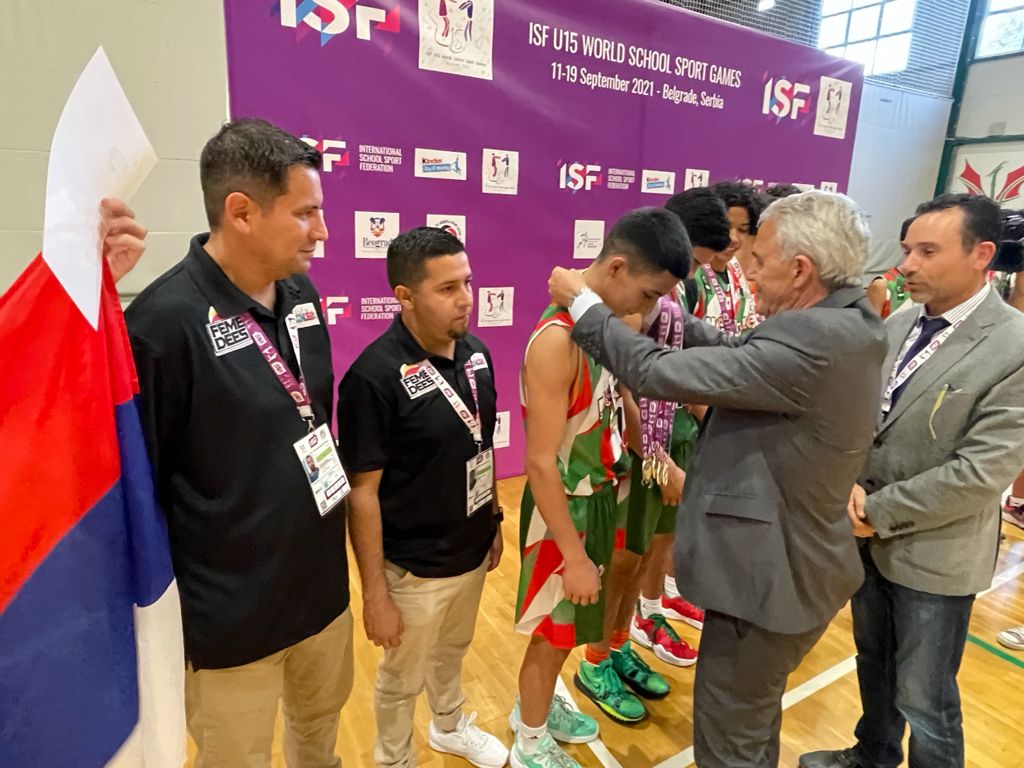 Con oro en basquetbol, México termina participación en Juegos Mundiales Escolares