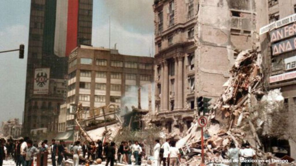 El 19 de septiembre de 1985 el sismo ocurrió a las 7:19 horas con una magnitud de 8.1 grados.