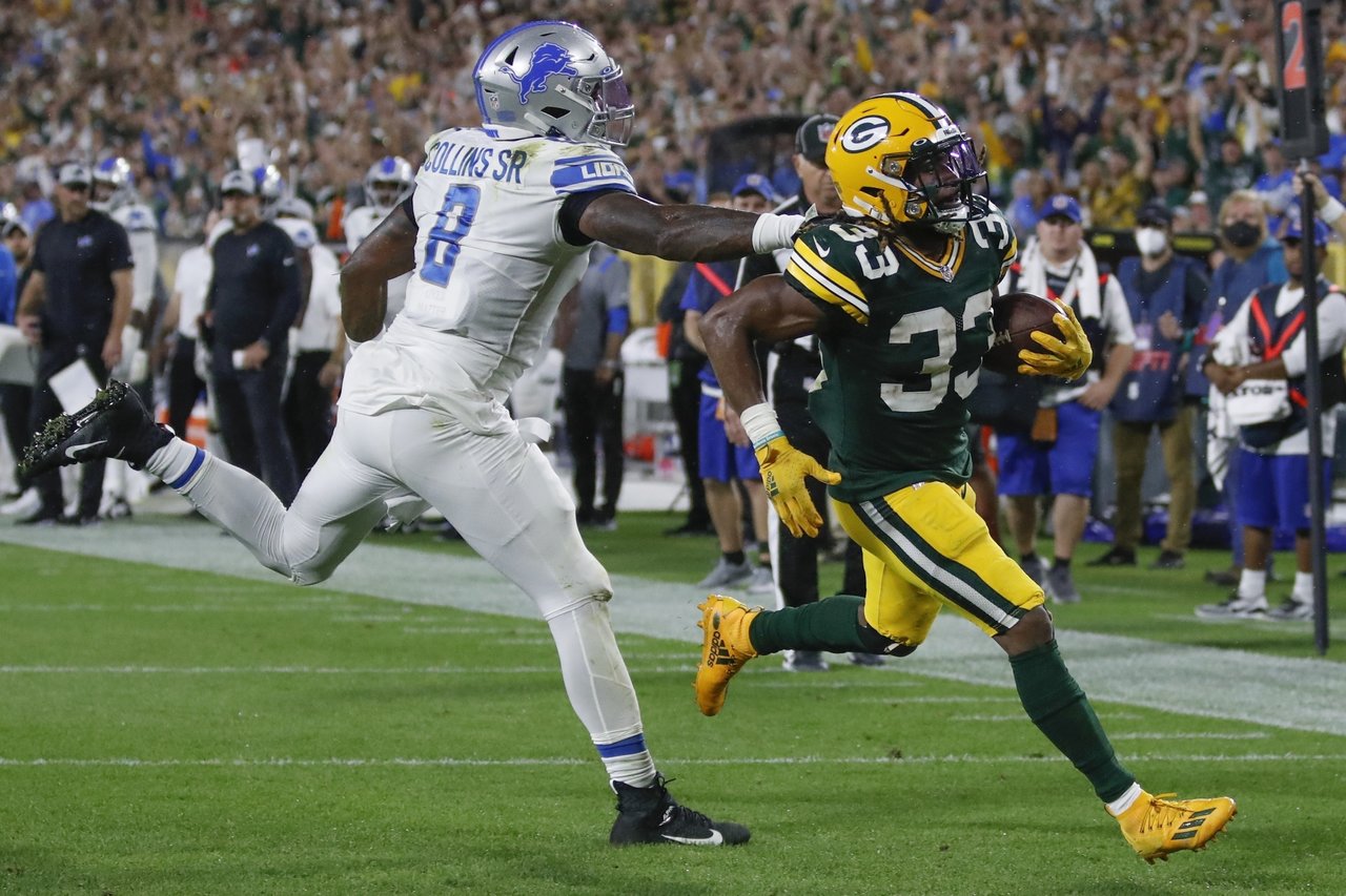 Con gran noche de Aaron Jones, Packers vuelve a la normalidad ganadora