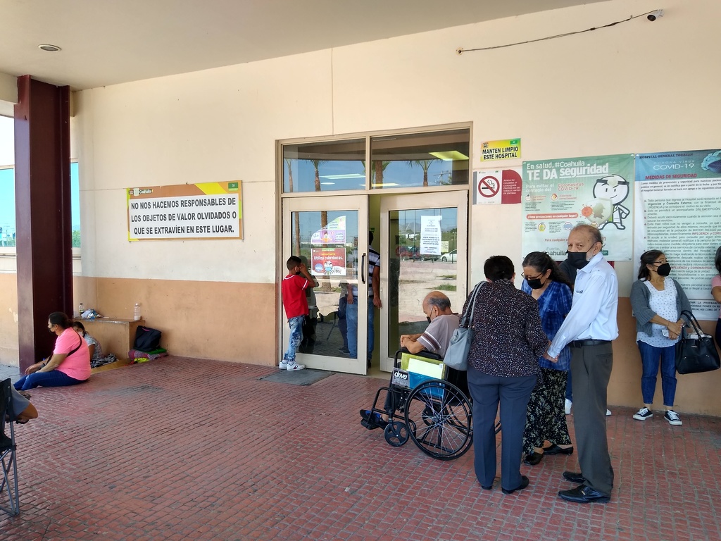 La Dirección del Hospital General de Torreón asegura que se están haciendo esfuerzos para garantizar la atención a los pacientes.