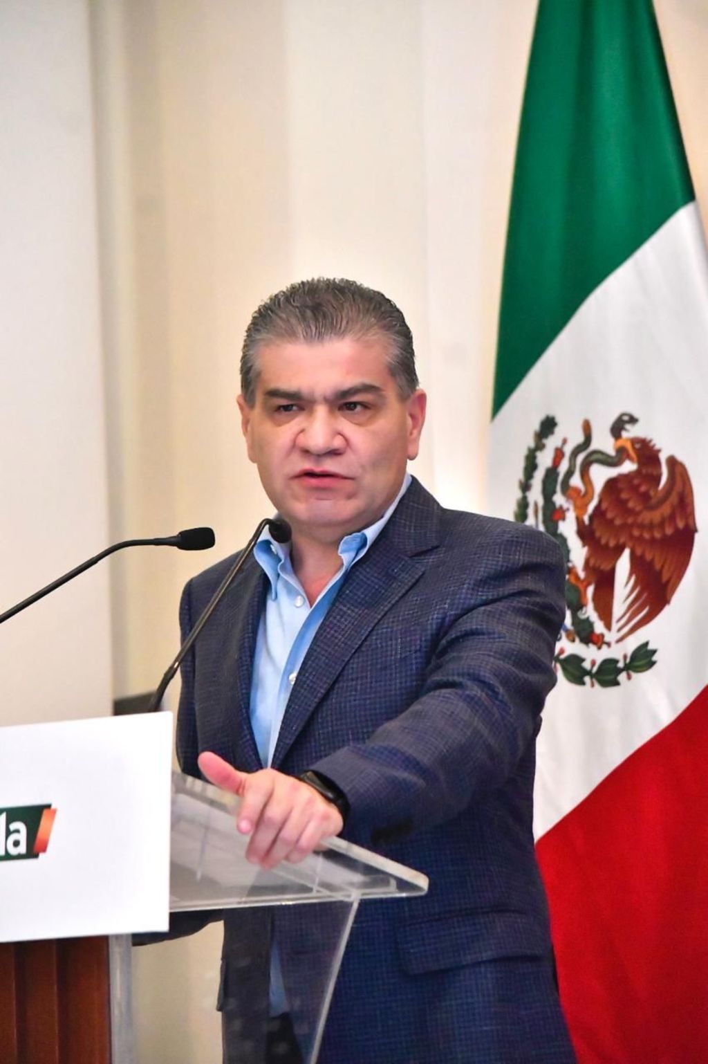 Coahuila destaca en materia de seguridad y conserva su positiva percepción ciudadana, dijo el gobernador Miguel Riquelme.