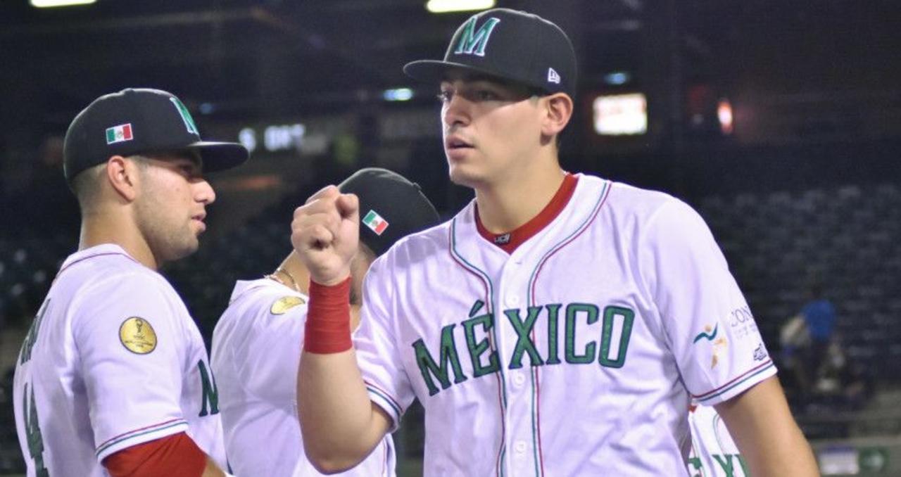 México venció a Alemania en el Mundial de Beisbol Sub-23 que se lleva a cabo en el estado de Sonora. (ESPECIAL)