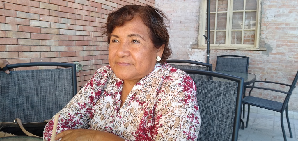 La regidora de Morena, Gloria Torres Bautista, hizo público su reclamo al alcalde de Lerdo, Homero Martínez Cabrera. (ARCHIVO)