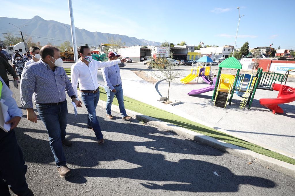 Jiménez supervisó la ampliación de los bulevares Obispo Francisco Villalobos e Isidro López Zertuche, obras ejecutadas por el Estado.