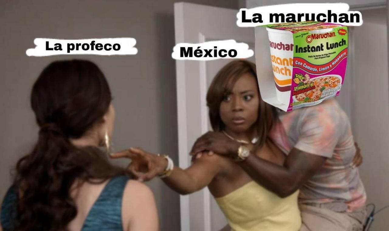 Tras el comunicado de Profeco respecto a las sopas instantáneas y su posible prohibición en México, internautas se pronunciaron a favor de dichos productos con memes (CAPTURA) 