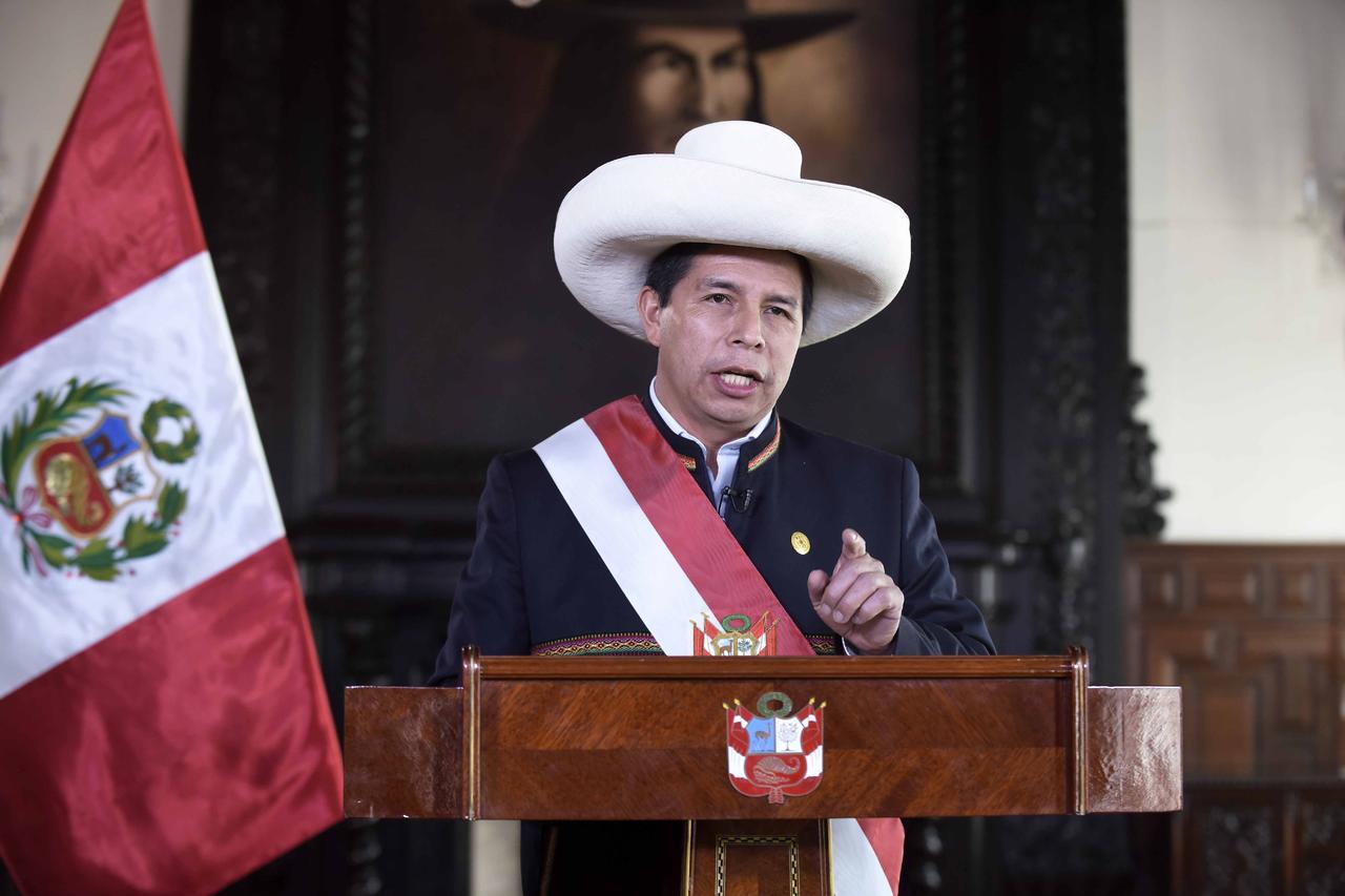 Presidente peruano Pedro Castillo. (EFE)