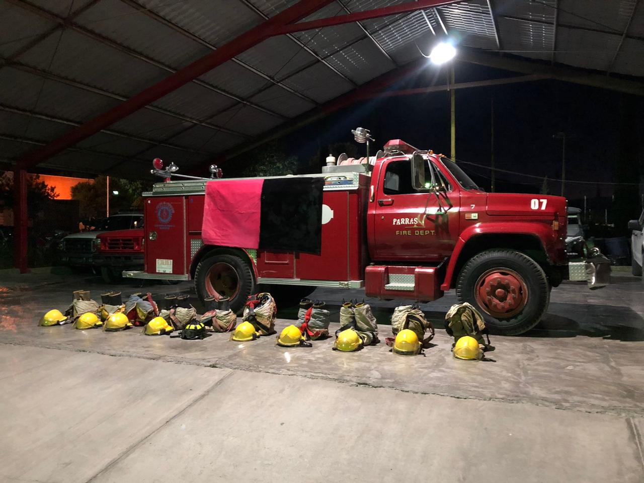 Elementos mantienen la huelga en apoyo y atienden emergencias. (ISABEL AMPUDIA)