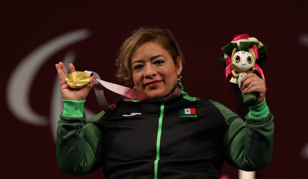 Amalia Pérez Vázquez asistirá al Batumi 2021 World Para Powerlifting Junior and Senior Championships. (ESPECIAL)