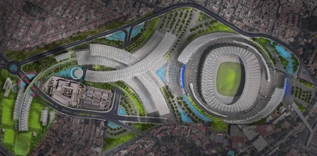 Este es el nuevo proyecto verde para el Estadio Azteca con hotel y centro comercial