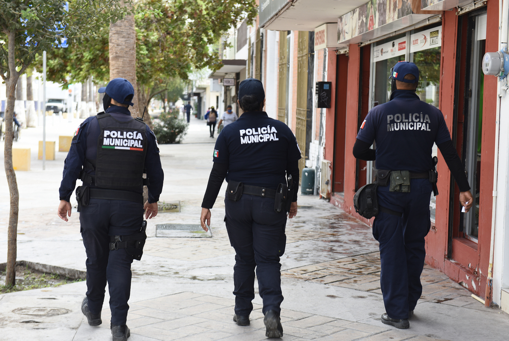 En el anteproyecto de Egresos para el próximo año en el Ayuntamiento se indican 680 plazas para policías municipales en Torreón. (EL SIGLO DE TORREÓN)