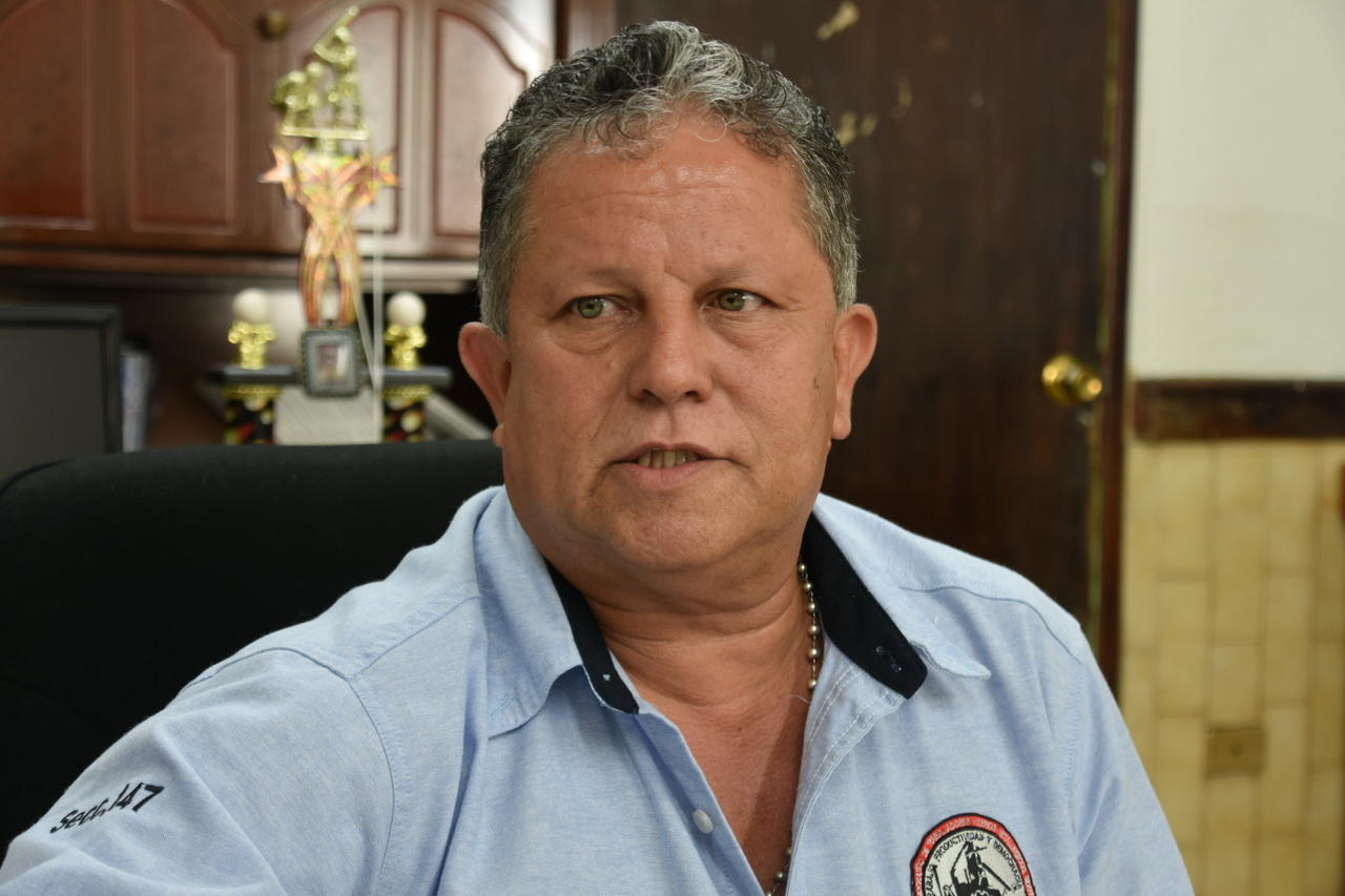  Gerardo Mario Mireles Castillo, secretario general de la sección 147.