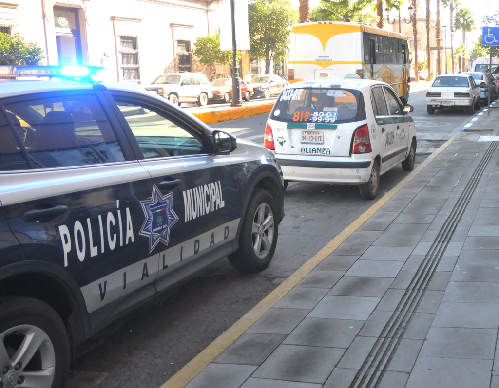La Policía Vial realizó mil 494 infracciones en el lapso de una semana en Durango. (EL SIGLO DE TORREÓN)