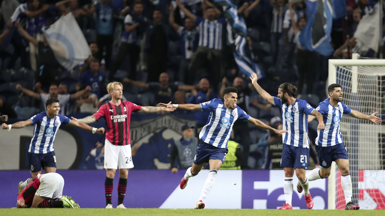 Porto derriba por la mínima a Milan y acecha al Atlético de Madrid  en Champions