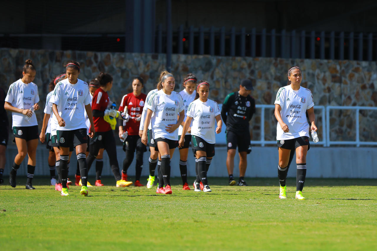 La Selección Mexicana Femenil se enfrenta a su similar de Argentina en un partido de preparación. (ESPECIAL)
