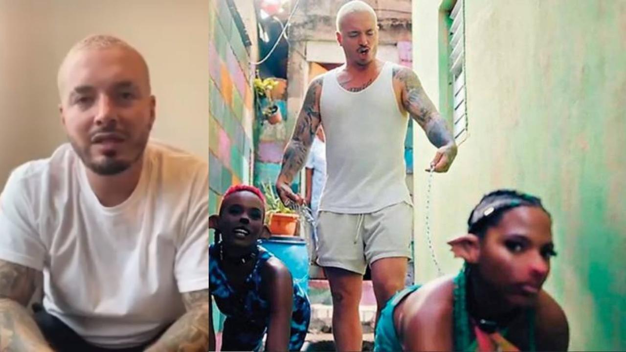 El colombiano J Balvin pidió disculpas tras las críticas por machismo y racismo suscitadas por el videoclip de Perra, en el que aparecen dos bailarinas negras como si fueran mascotas y que ya ha sido retirado de los canales oficiales.  (ESPECIAL) 
