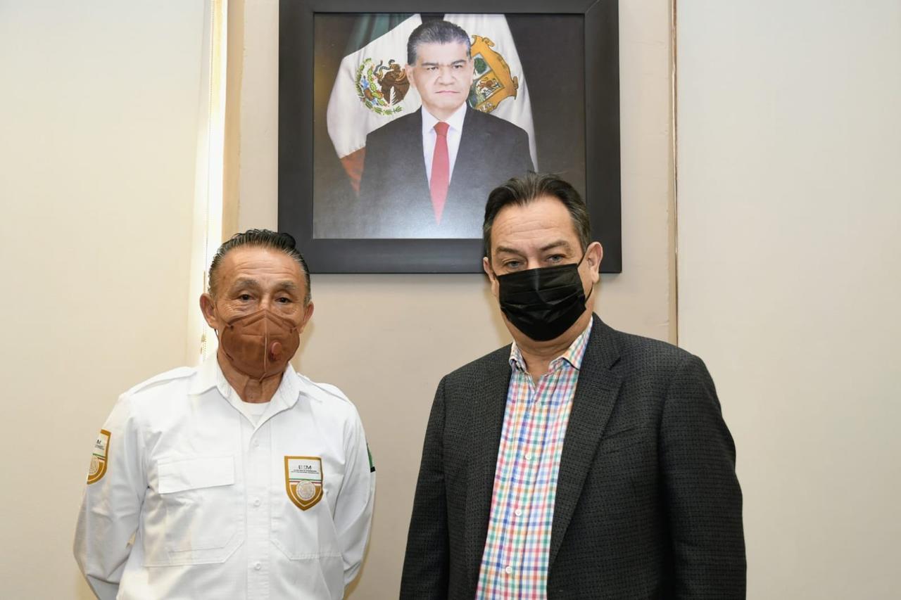 Durante la tarde del martes, García Wong sostuvo una reunión con Fernando de las Fuentes, titular de la Secretaría de Gobierno del Estado de Coahuila.
