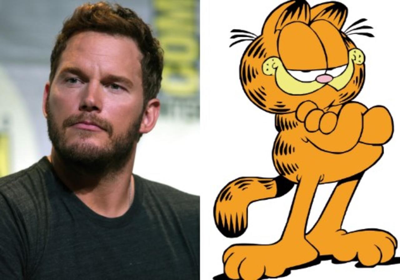 De ser un superhéroe de Marvel, Chris Pratt ahora dará voz a uno de los personajes ficticios más entrañables: Garfield.