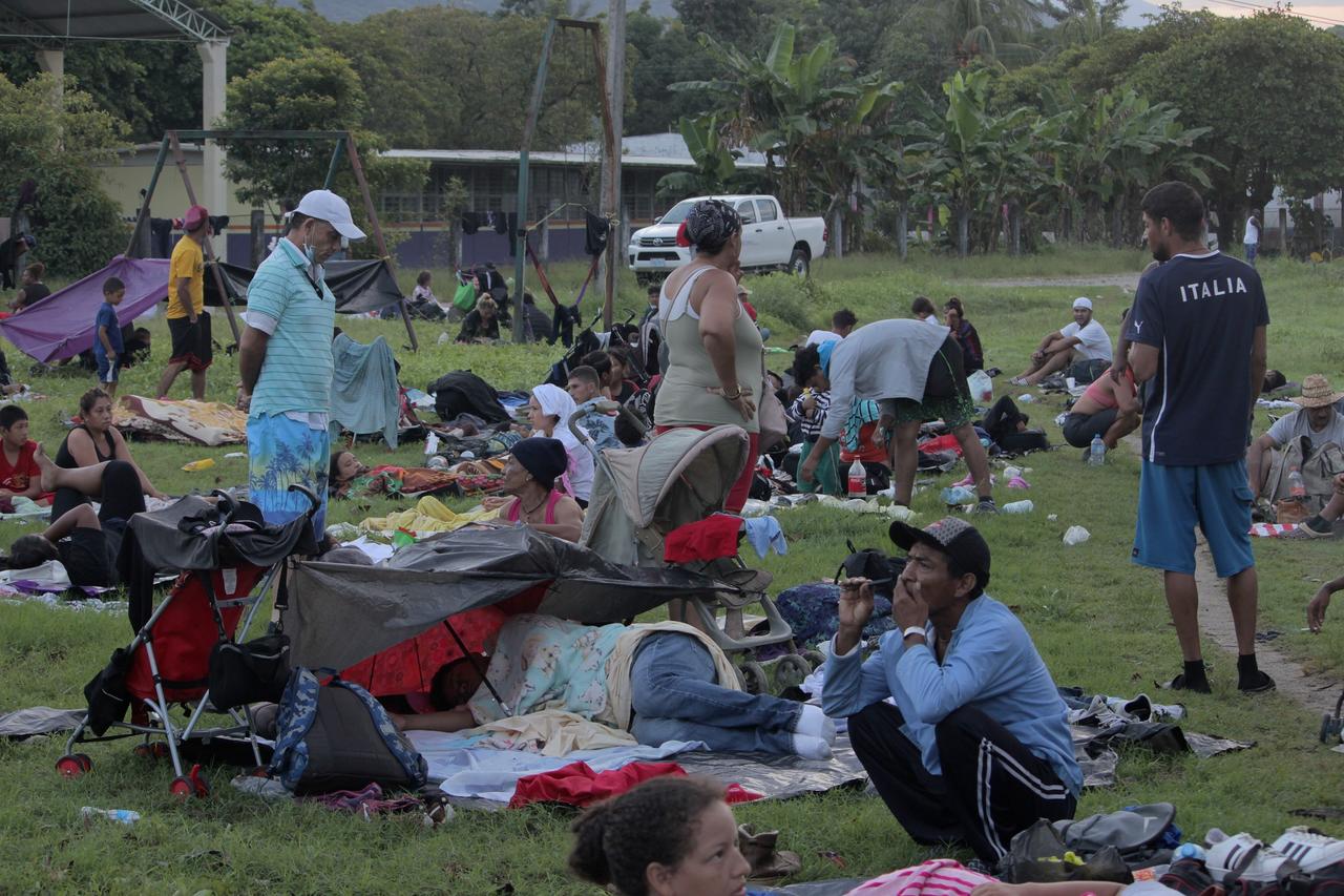 Reclaman detenciones, condiciones de riesgo para su salud en las estaciones migratorias y falta de reconocimiento como refugiados, entre otras problemáticas. (ARCHIVO)