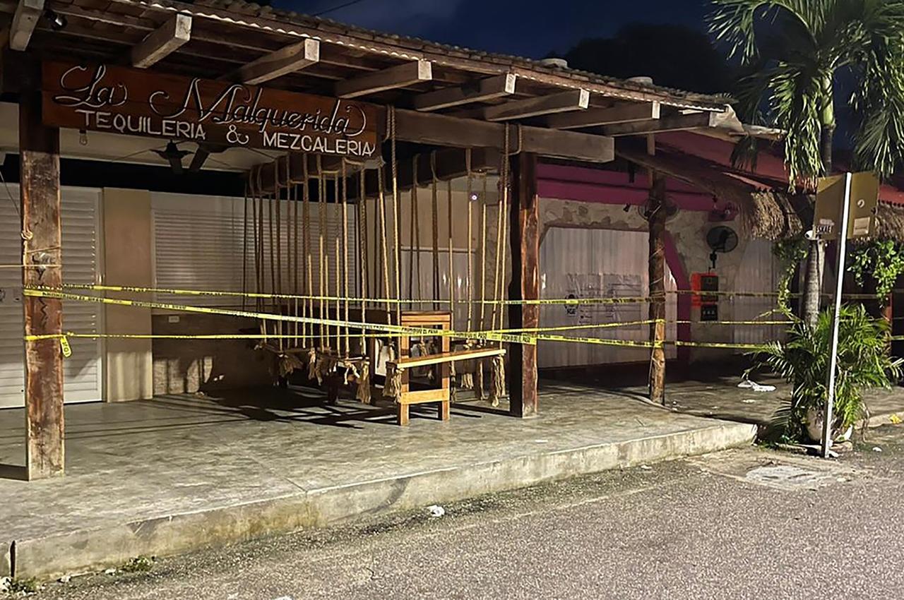 El pasado 20 de octubre, una balacera en el centro de Tulum dejó dos turistas extranjeras muertas. (EL UNIVERSAL) 