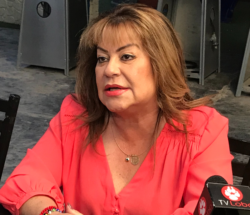 La exalcaldesa de Gómez Palacio, Leticia Herrera Ale, se dijo invicta en todas las contiendas en las que ha estado en la boleta. (GUADALUPE MIRANDA)