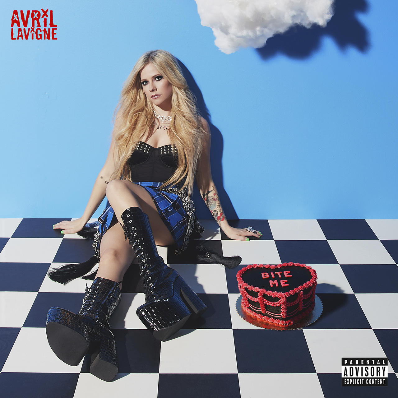Avril Lavigne ha lanzado hoy Bite Me, su primer música nueva desde 2019 y debut en el sello discográfico de Travis Barker, DTA Records. (ARCHIVO) 
