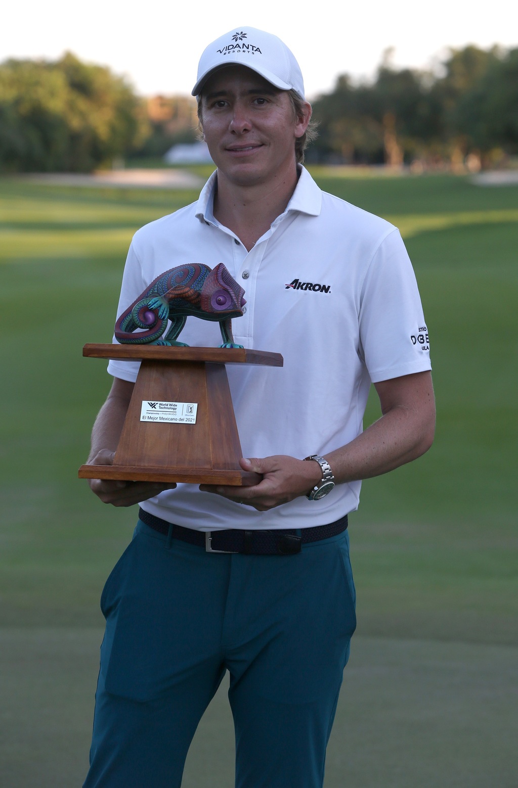 Apenas el domingo pasado en Mayakoba, el golfista tapatío había logrado su mejor segunda presentación en el PGA Tour. (ESPECIAL)