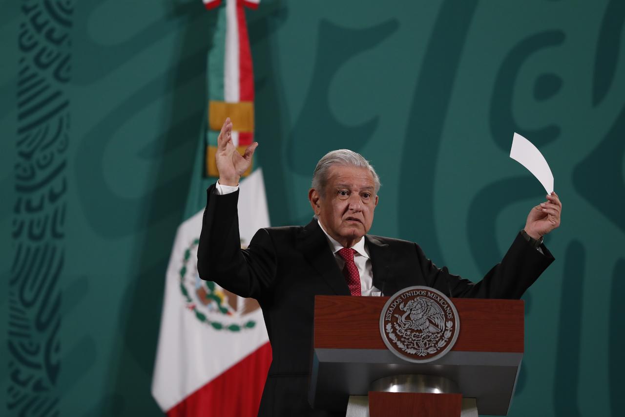 El presidente Andrés Manuel López Obrador confió en que el aumento en la inflación sea transitorio y aseguró que el Banco de México ya está tomando cartas en el asunto. (ARCHIVO) 
