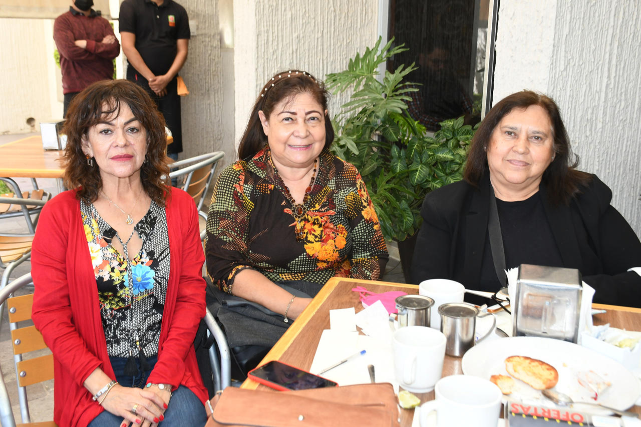 Patricia de Games, Rosy Montano y Virginia Fernández (EL SIGLO DE TORREÓN/FERNANDO COMPEÁN) 