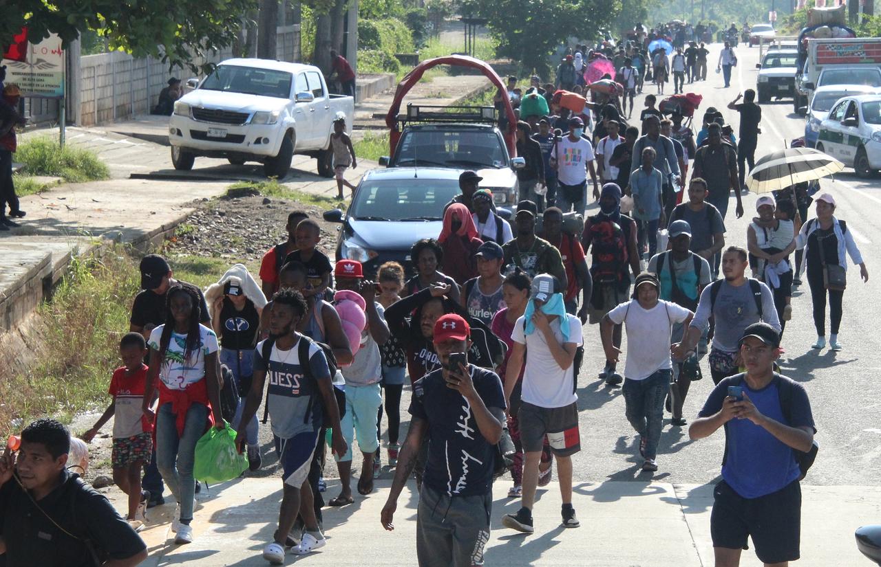 Manifestaron su preocupación por el posible arribo a esta ciudad fronteriza de la caravana de migrantes que salió de Tapachula, Chiapas. (ARCHIVO)