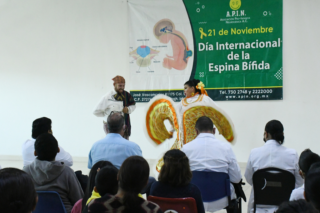 La Asociación Pro-Infancia Neurogénica, AC (APIN) de Torreón, celebró el Día Internacional de la Espina Bífida con un evento (EL SIGLO DE TORREÓN/FERNANDO COMPEÁN) 