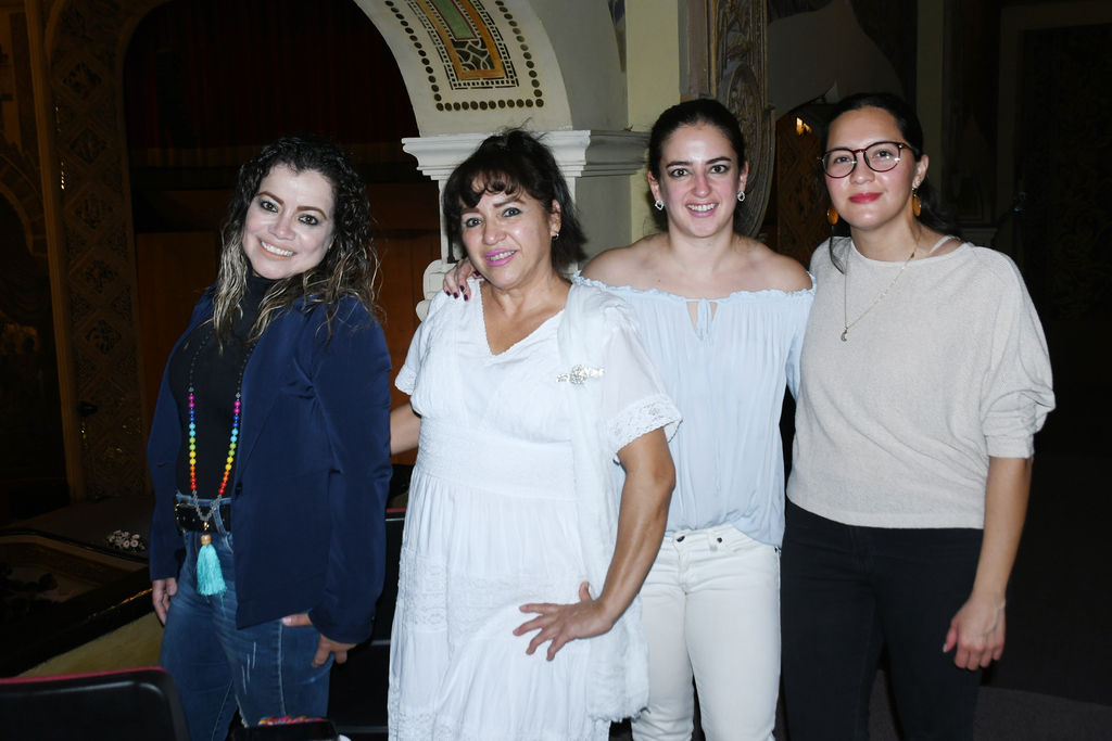 Susana, Tere Chavarría, Mariceci Valenzuela y Luisa Sánchez (EL SIGLO DE TORREÓN/FERNANDO COMPEÁN) 
