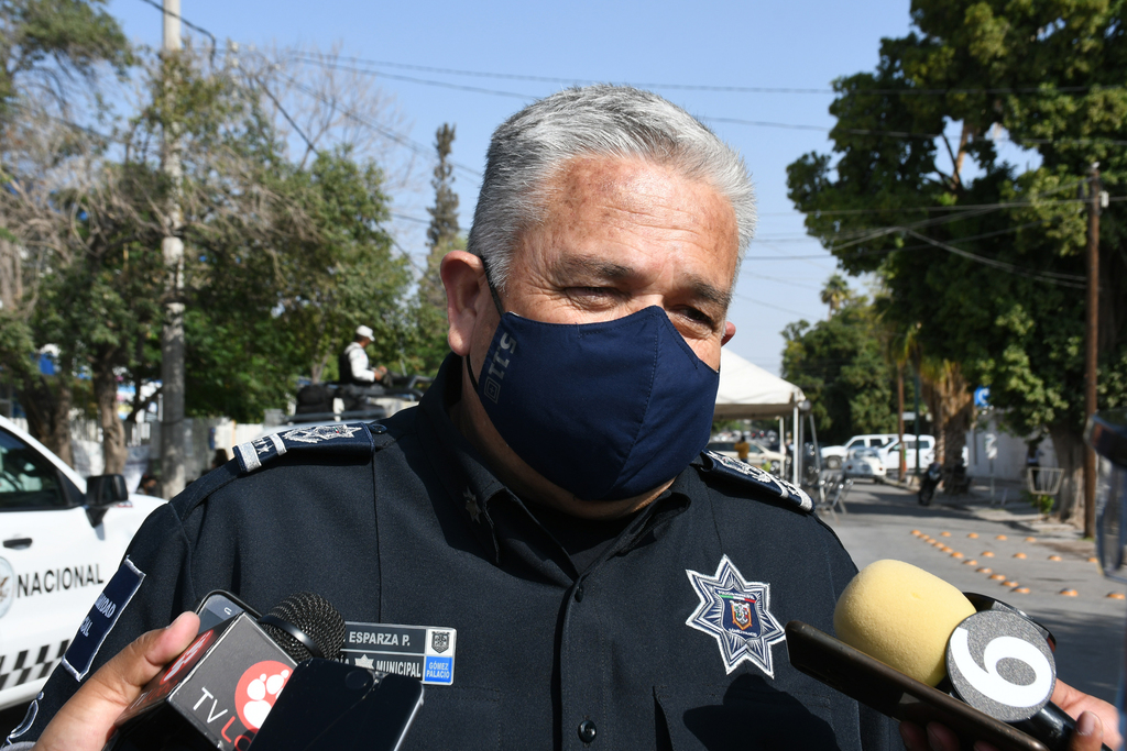 El titular de Seguridad de Gómez Palacio, Armando Esparza, rechazó reportes de actos violentos por civiles armados. (ARCHIVO)