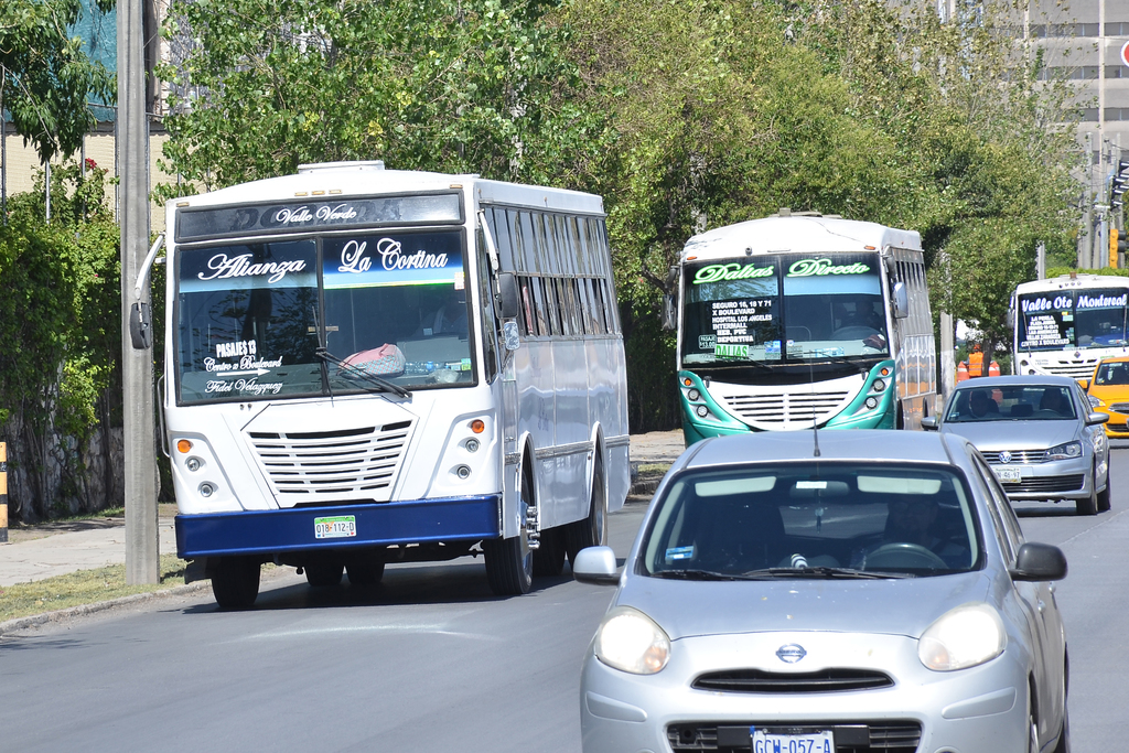 Torreón tiene hasta esta semana un total de 584 autobuses de las diversas rutas urbanas.