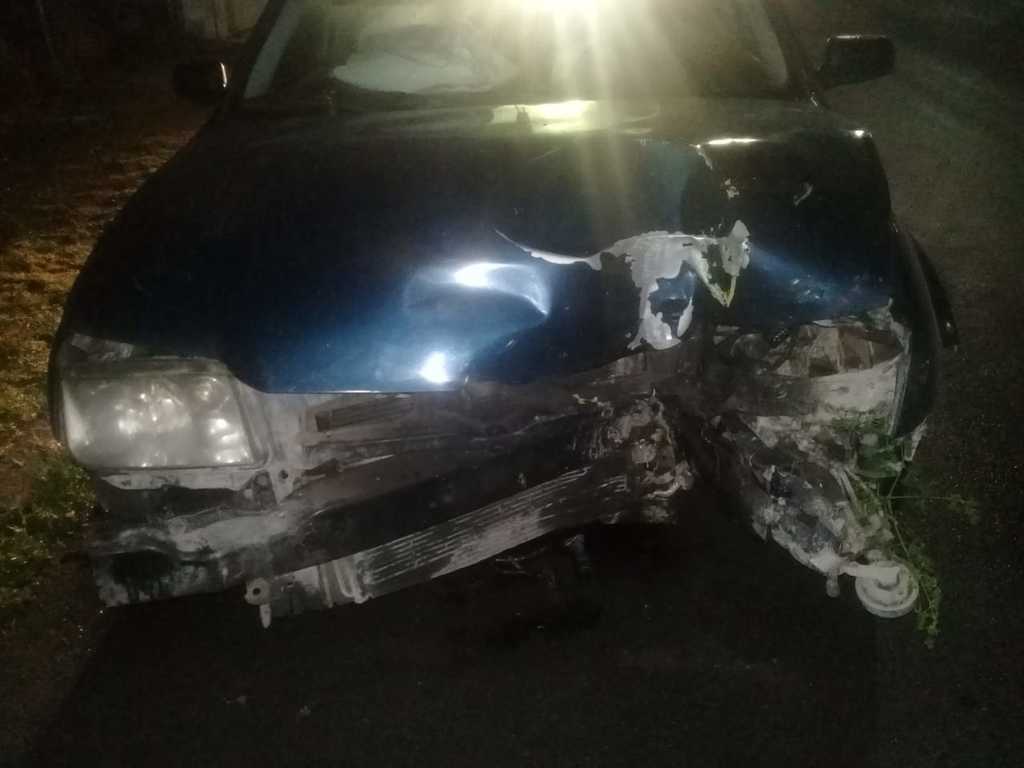 La unidad avanzó algunos metros hasta que finalmente dejó de funcionar.