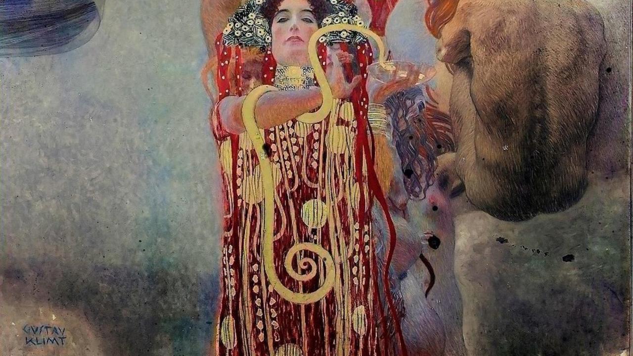 La inteligencia artificial y el conocimiento humano se han aliado para rescatar tres cuadros de Gustav Klimt, destruidos por los nazis en 1945 y de los que quedaban sólo fotos en blanco y negro, a las que ahora se les ha añadido todo el colorido y la luz típica del pintor austríaco. (ESPECIAL) 

 