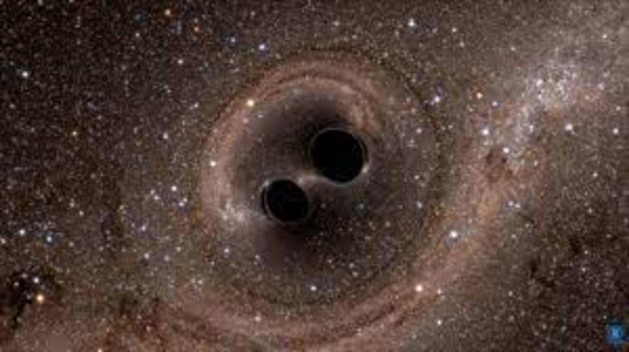 Un equipo de astrónomos del Observatorio Europeo Austral (ESO) ha revelado la presencia de la pareja de agujeros negros supermasivos más cercanos a la Tierra jamás observados gracias al empleo de la herramienta Very Large Telescope (VLT). (ESPECIAL) 
 