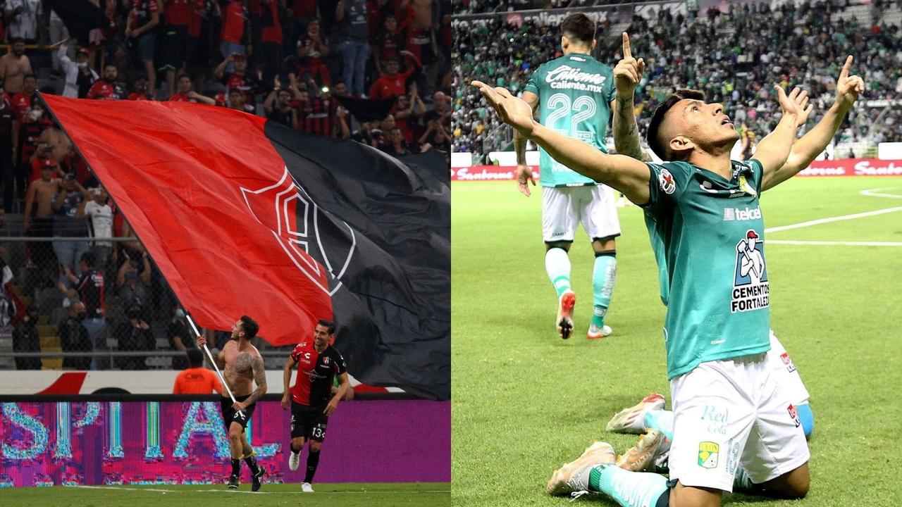 Los Rojinegros del Atlas, de vuelta en una final después de más 22 años, visitarán el próximo jueves al León en el inicio de la serie que decidirá el campeón del torneo Apertura 2021 del fútbol mexicano.