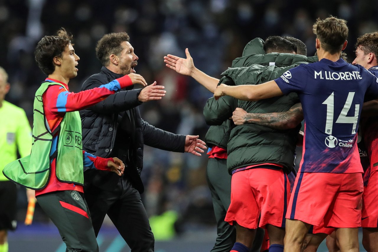 Atlético de Madrid resurge ante Porto en la UEFA Champions League